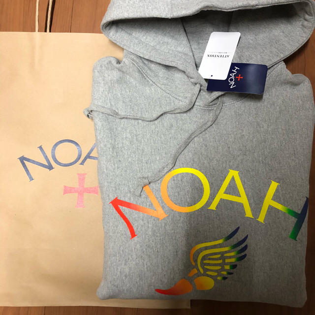 カナダ製 18ss ノア NOAH パーカー Mサイズ グレー-スタイルブランド