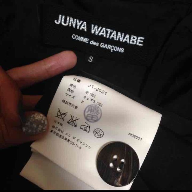 JUNYA WATANABE COMME des GARCONS(ジュンヤワタナベコムデギャルソン)のJUNYA WATANABE  ニットコート レディースのジャケット/アウター(その他)の商品写真