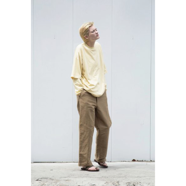 COMOLI - AURALEE FINX MOLESKIN WIDE PANTS 3の通販 by Nora's shop