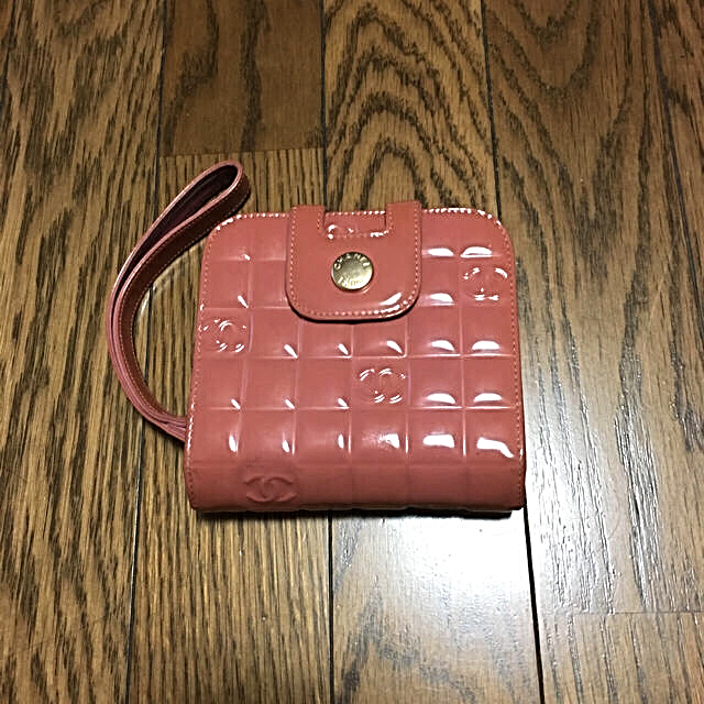 お値下げしました。✳CHANEL✳チョコバー 二つ折り財布財布