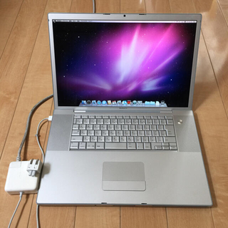 アップル(Apple)のMacBook Pro late 2006 大画面の17inch【不具合あり】(ノートPC)