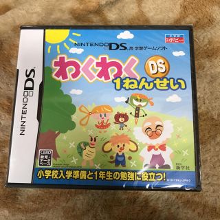 ニンテンドウ(任天堂)の宗教がらみ様専用！お値下げ！ＤＳわくわく１年生 (知育玩具)