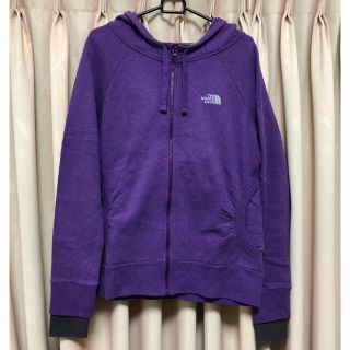 ザノースフェイス(THE NORTH FACE)のThe North Face ジップアップパーカーパープル(パーカー)