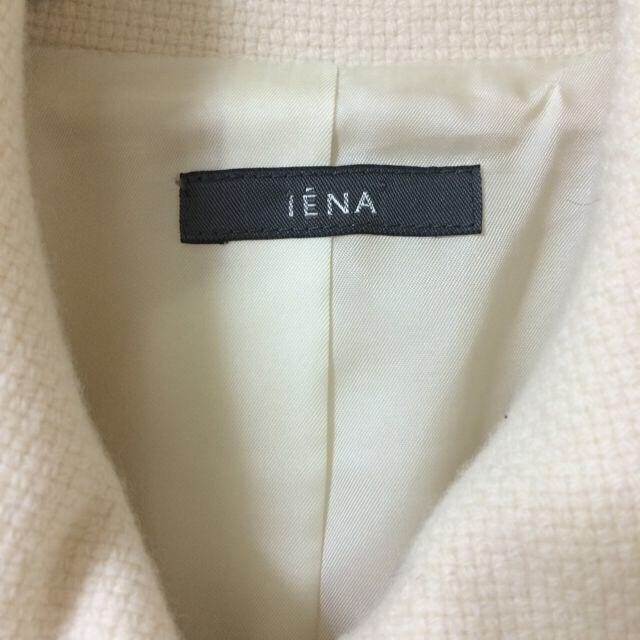 IENA(イエナ)のイエナ ホワイトコート レディースのジャケット/アウター(ロングコート)の商品写真