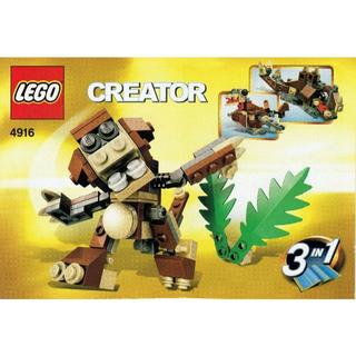 レゴ(Lego)のレゴ クリエイター 4916 ミニ動物 3IN1(その他)