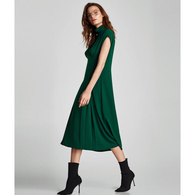 ZARA(ザラ)の最終価格、日曜まで❗️美しいは作れる♡ ZARA 新品 ワンピース レディースのワンピース(ひざ丈ワンピース)の商品写真