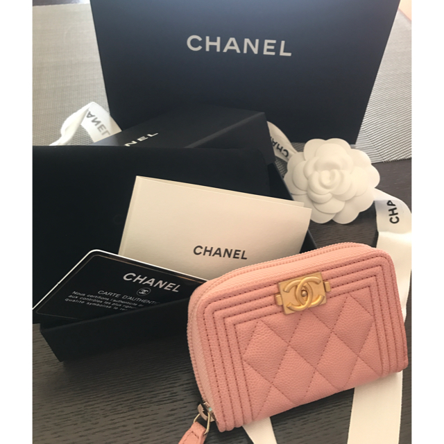 大値下げ！CHANEL♡ ボーイシャネル コインケース ピンク♡ - コインケース