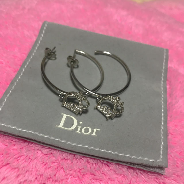 Christian Dior - ディオール フープピアスの通販 by ばーにー's shop