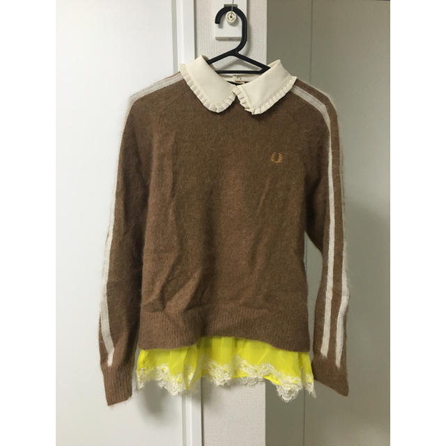 FRED PERRY(フレッドペリー)のフレッドペリー ミュベール crew neck sweater レディースのトップス(ニット/セーター)の商品写真