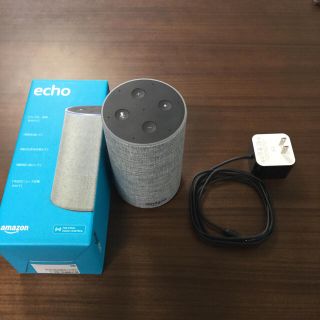 Amazon Echo (Newモデル)、ヘザーグレー (ファブリック)(スピーカー)