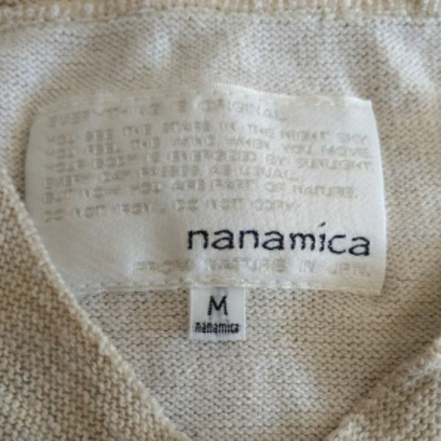 nanamica　綿ニット メンズのトップス(ニット/セーター)の商品写真