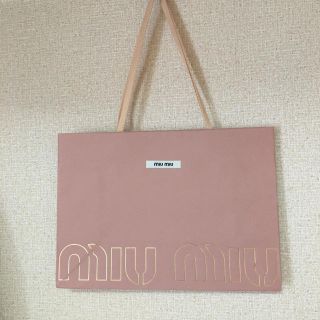 ミュウミュウ(miumiu)のmiumiu  紙袋 (ショップ袋)