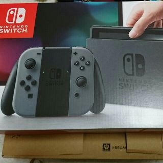 ニンテンドースイッチ(Nintendo Switch)の【新品】Nintendo switch 本体 グレー  ニンテンドースイッチ(家庭用ゲーム機本体)