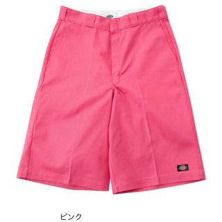 ディッキーズ(Dickies)のディッキーズ ハーフパンツ ピンク サイズ30(ハーフパンツ)