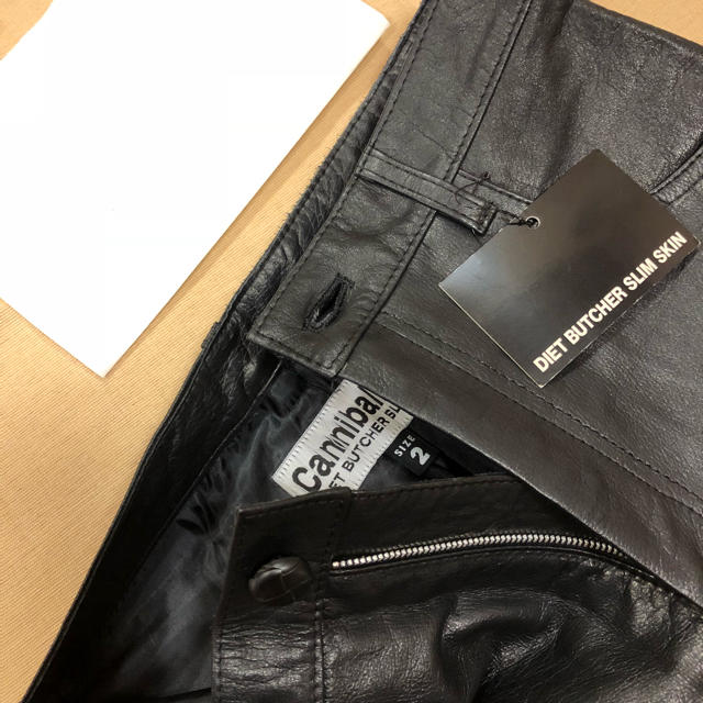 DIET BUTCHER】ジッパーパンツ 新品未使用タグ付き オンライン人気商品