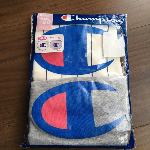 Champion(チャンピオン)のチャンピオン  ショーツ2枚組 キッズ/ベビー/マタニティのキッズ服女の子用(90cm~)(下着)の商品写真