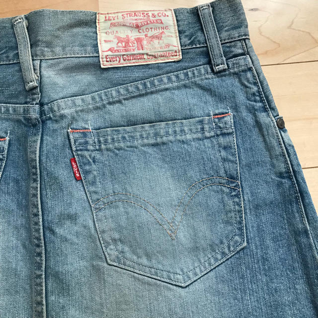 Levi's(リーバイス)のリーバイスデニムスカート sizeS  R05 レディースのスカート(ミニスカート)の商品写真