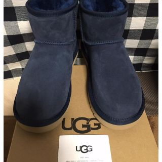 アグ(UGG)のDuffy様専用【新品】UGGクラシックミニ Ⅱブーツ（ネイビー&チョコレート）(ブーツ)