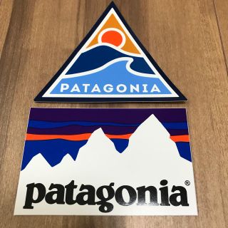 パタゴニア(patagonia)の♢パタゴニア patagonia ステッカー 2枚！(登山用品)