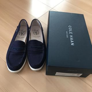 コールハーン(Cole Haan)のYUIさん専用キャンバス地ローファー(スニーカー)