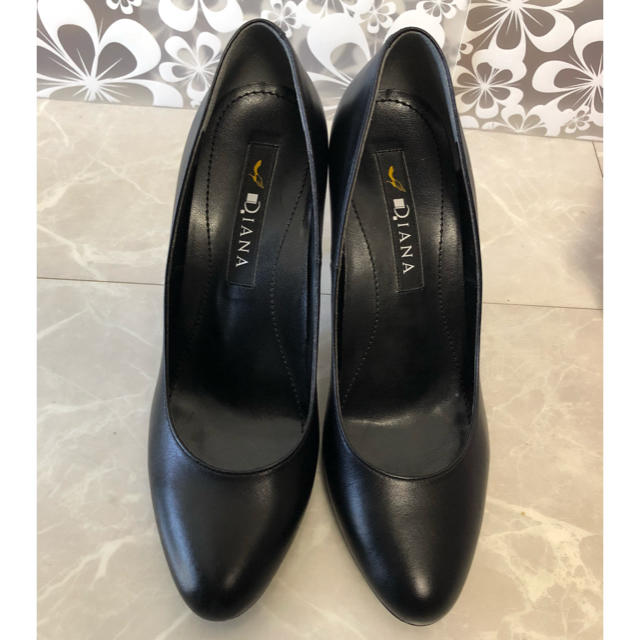 DIANA(ダイアナ)のダイアナ黒パンプス ハイヒール レディースの靴/シューズ(ハイヒール/パンプス)の商品写真