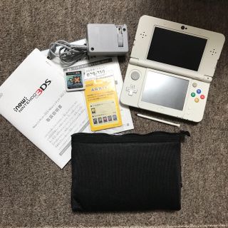 ニンテンドー3DS(ニンテンドー3DS)のnewニンテンドー3DS　本体 +モンハンクロス(携帯用ゲーム機本体)