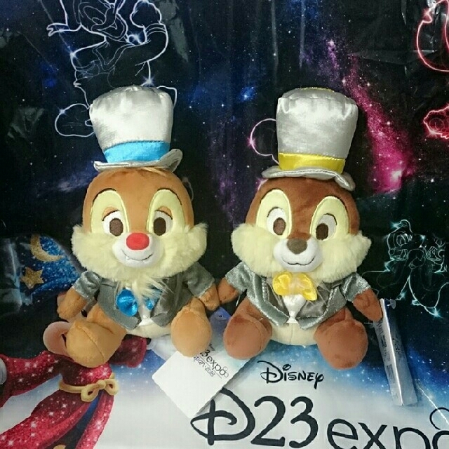 Disney(ディズニー)の【専用】D23 モン&ブラン ぬいぐるみ他 全８点 エンタメ/ホビーのおもちゃ/ぬいぐるみ(キャラクターグッズ)の商品写真