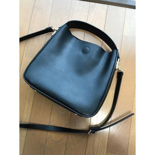 ザラ(ZARA)のZARA ザラ ハンド ショルダー バッグ ブラック(ショルダーバッグ)