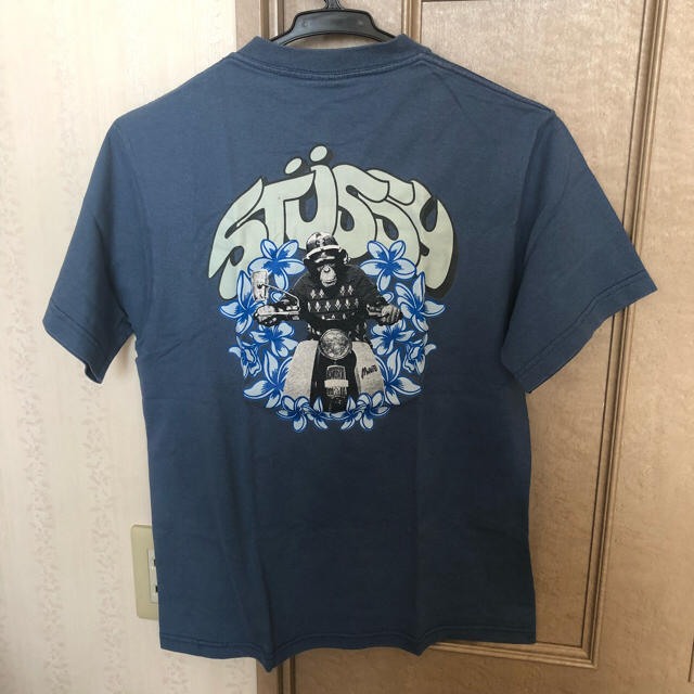 STUSSY(ステューシー)のSTUSSY Tシャツ ゴリラ ブルー レディースのトップス(Tシャツ(半袖/袖なし))の商品写真