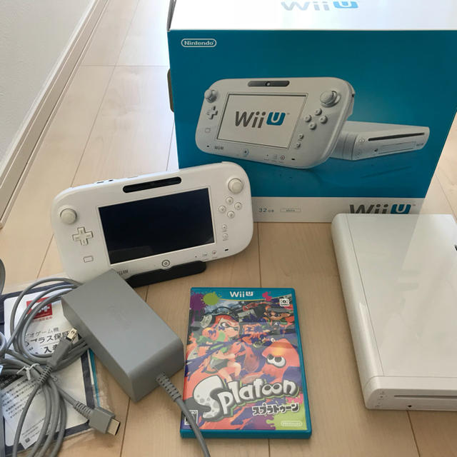 【中古品】Wii U プレミアムset +スプラトゥーン