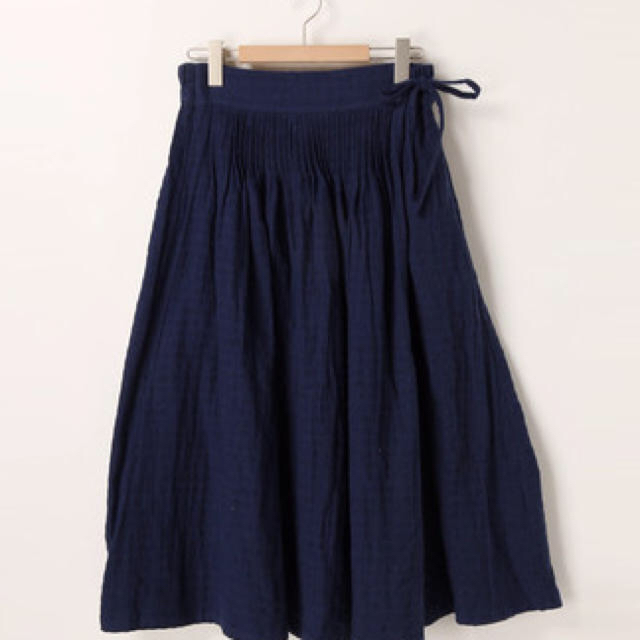 SM2(サマンサモスモス)のお値下げ TSUHARU by SM2 ピンタック風ラップスカート レディースのスカート(ロングスカート)の商品写真