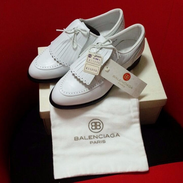 Balenciaga(バレンシアガ)の【Balenciaga】バレンシアガ ゴルフシューズ　S-0911　24.0cm レディースの靴/シューズ(スニーカー)の商品写真