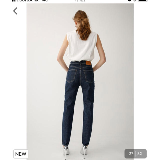 moussy MVSJEANS ダークブルー 24インチ トレンド 8330円引き amereag