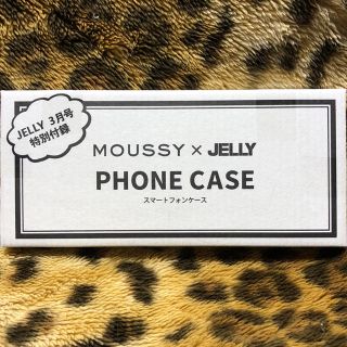 マウジー(moussy)のJELLY 3月号付録(iPhoneケース)