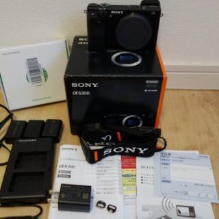 sony α6300　ボディ　中古美品　おまけ付き(その他)