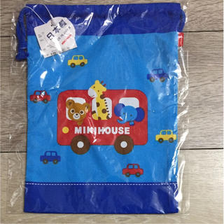 ミキハウス(mikihouse)のRirimary様専用 新品 ミキハウス 巾着袋2点(ランチボックス巾着)