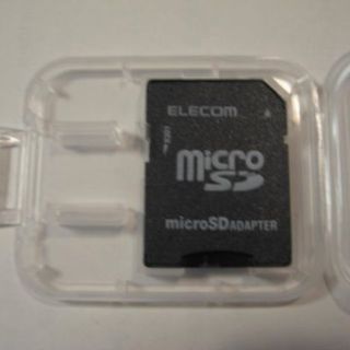 エレコム(ELECOM)の【未使用品】ＥＬＥＣＯＭ　マイクロＳＤ変換アダプター(PC周辺機器)