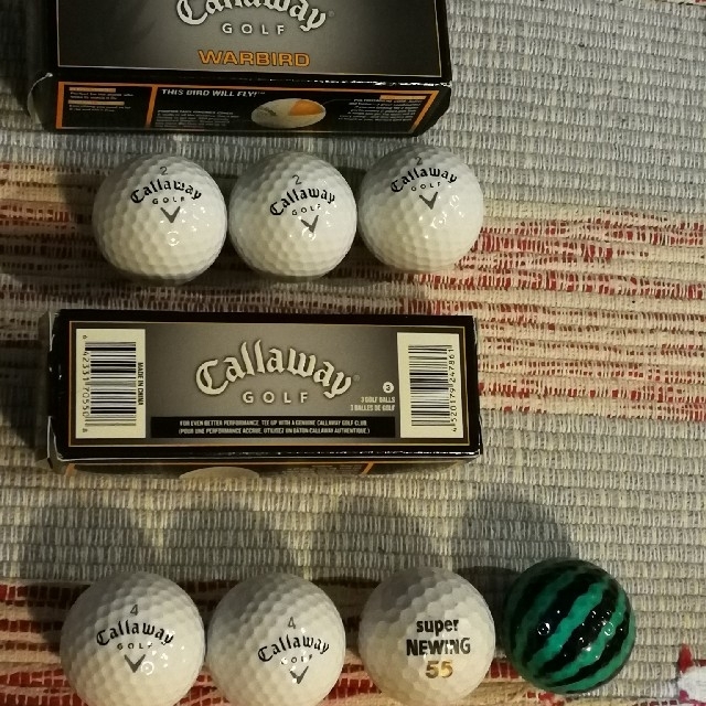 Callaway Golf(キャロウェイゴルフ)のゴルフボール13個 チケットのスポーツ(ゴルフ)の商品写真