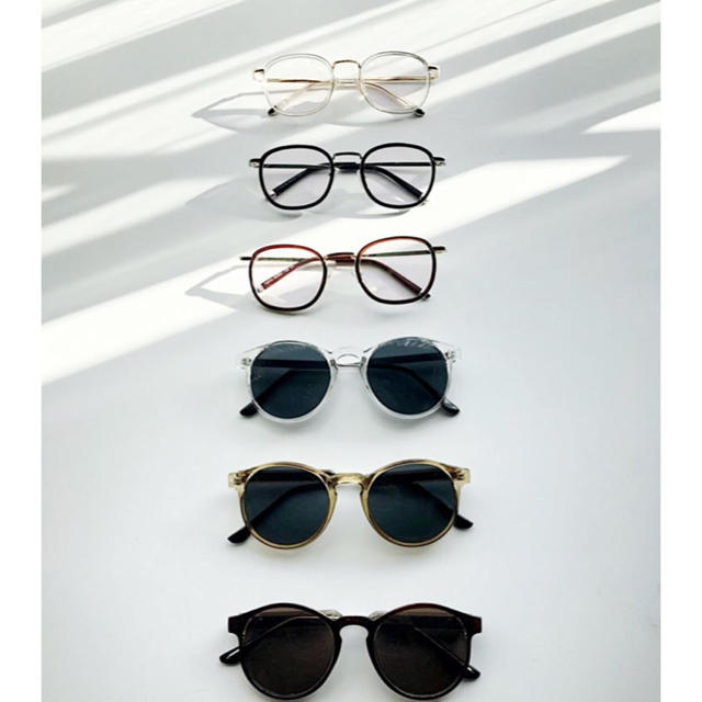 SeaRoomlynn(シールームリン)のjuemi ♡Vintage Square Glasses 完売品 レディースのファッション小物(サングラス/メガネ)の商品写真