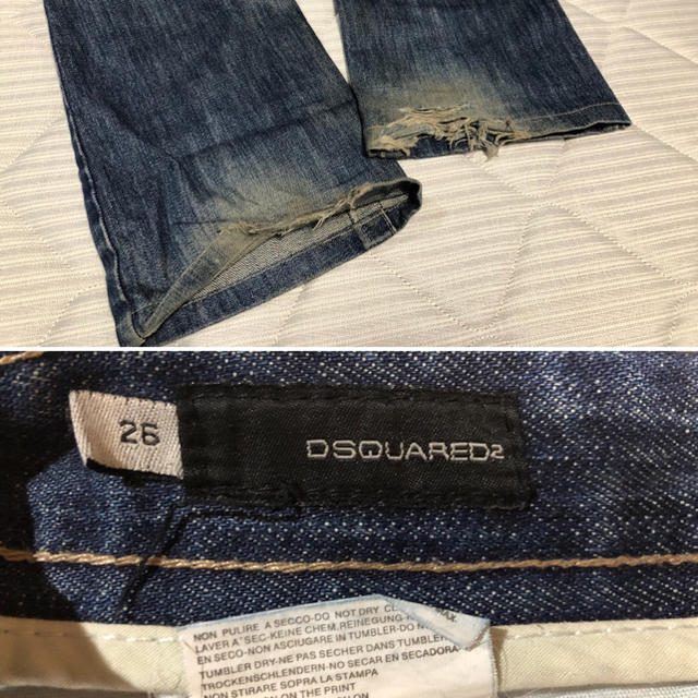 DSQUARED2(ディースクエアード)のDSQUARED2 レディースデニム 26 レディースのパンツ(デニム/ジーンズ)の商品写真