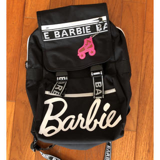 バービー(Barbie)のBarbie テープロゴ リュック ⭐︎値下げ(リュック/バックパック)
