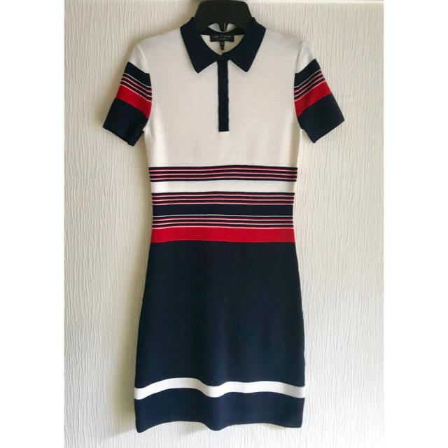 rag&bone KRISTA STRIPE POLO DRESS