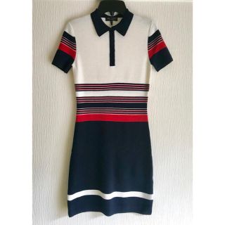 ラグアンドボーン(Rag & Bone)のrag&bone KRISTA STRIPE POLO DRESS(ミニワンピース)