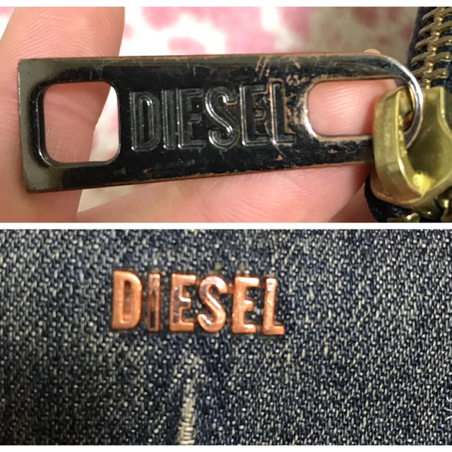 DIESEL(ディーゼル)のデニム 長財布 レディースのファッション小物(財布)の商品写真