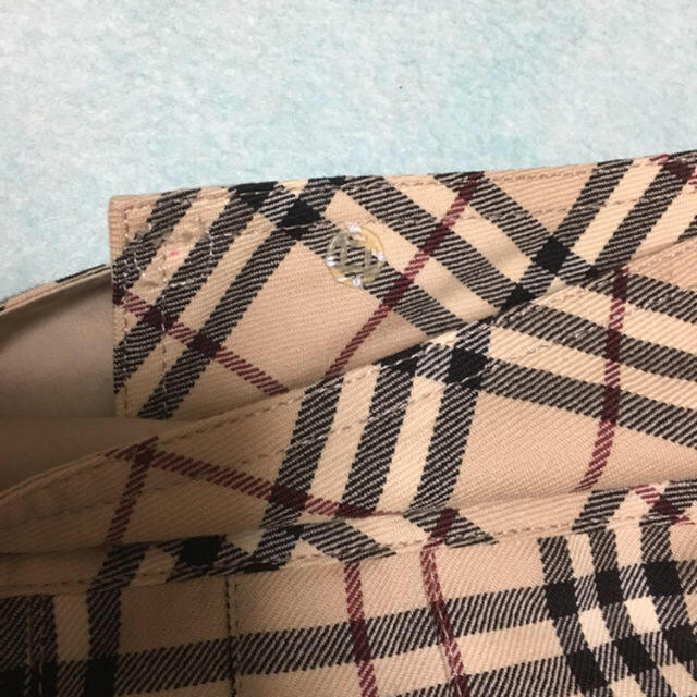 BURBERRY BLUE LABEL(バーバリーブルーレーベル)のBurberry チェック 巻きスカート レディースのスカート(ミニスカート)の商品写真