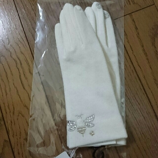 アンテプリマ(ANTEPRIMA)のアンテプリマ カシミア スワロフスキー スマホ対応 手袋(手袋)