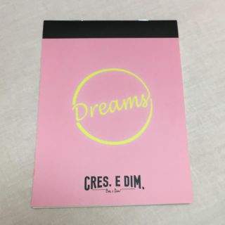 スタイルナンダ(STYLENANDA)のCres e dim ノート(ノベルティグッズ)