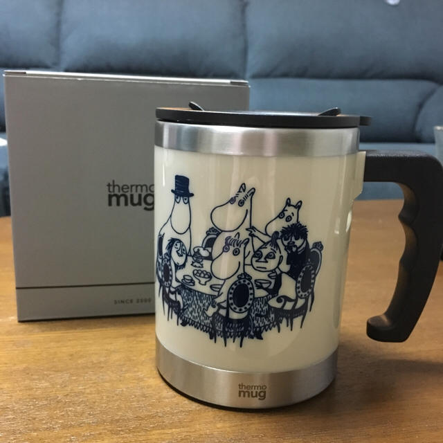 thermo mug(サーモマグ)の新品未使用  定価3,024円 ムーミンショップ限定 サーモマグ ステンレス インテリア/住まい/日用品のキッチン/食器(タンブラー)の商品写真