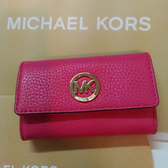 ♡新色売り切れ♡MICHAEL KORS♡マイケル コース♡キーケース♡ピンク♡