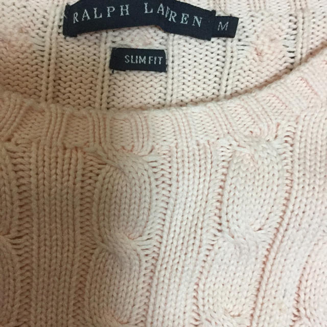 Ralph Lauren(ラルフローレン)のラルフローレン 綿100%ニット美品 レディースのトップス(ニット/セーター)の商品写真